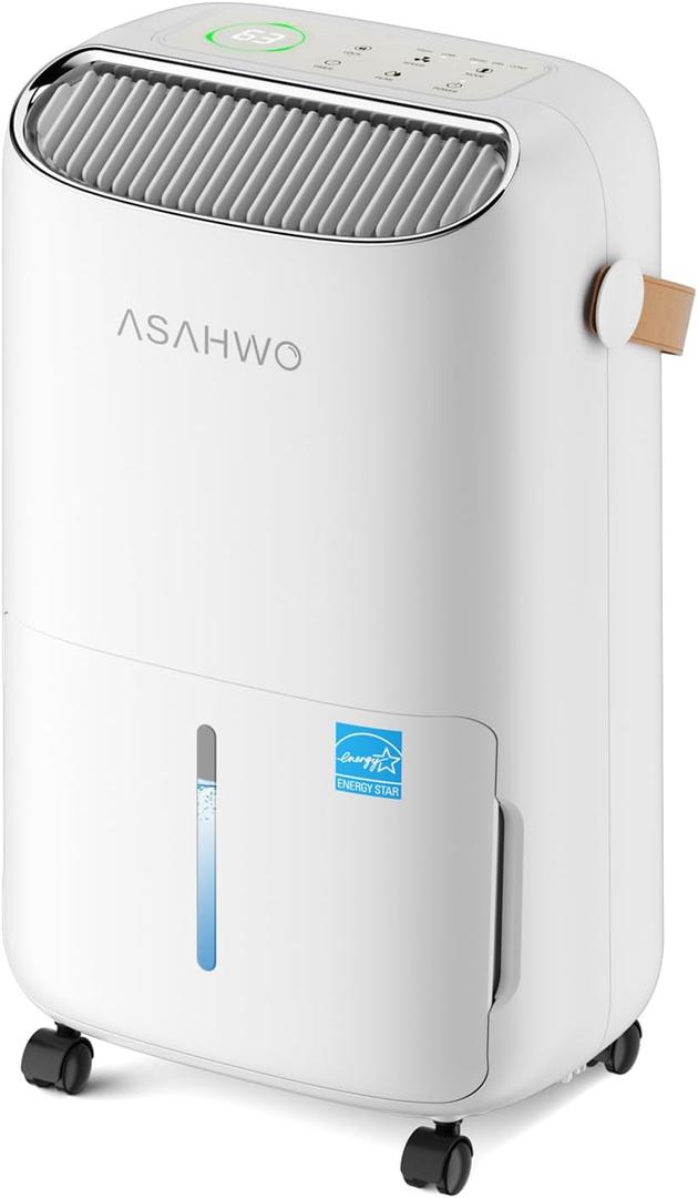 45 Pint 2025 Energy Star Dehumidifier for Spaces up to 4500 Sq.Ft for Basement and Home, Compressor Dehumidifier with Drain Hose,Large Room,Bedroom,Home,Bathroom