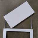 PetSafe Sliding Glass Pet Door - No-Cut DIY Install Doggy Door for Renters - Aluminum Frame - Adjustable Height 75 7/8" to 80 11/16" - Ideal for Large Dogs Up to 100 lb - White