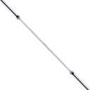 Olympic Barbell Bar for Power Lifting and Weightlifting, 700 Pound Capacity, 2 Inch Diameter