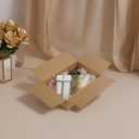 CRUGLA 40 Packs 10x7x3 Shipping Boxes for Small Business, Corrugated Cardboard Boxes Bulk for Shipping, Packing, Mailing