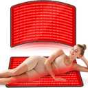 Lunamyst Red Light Therapy Mat for Body 39" x 23", 250 LEDs, 660/850nm | FSA&HSA Eligible, skin-friendly TPU surface, 520 3-in-1 LED chips for back, legs, joints and daily wellness routines