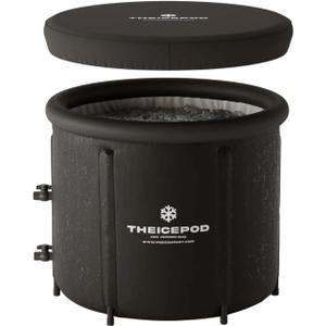 The Ice Pod Pro  Premium Cold Plunge Tub for Daily Recovery  Extra-Insulated Design with Thermal Lid  Built for Comfort, Performance & Durability - The Pod Company