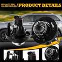 Pair Fog Lights Assembly Compatible with 2014-2020 Grand Cherokee 2021 Cherokee Left and Right Front Fog Lamps Clear 5182021AB 108A125OEU