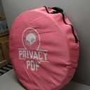 Privacy Pop up Eclipse Bed Tent Bed Drapes (Pink, Twin) (41"W x 79"L (Pack of 1))