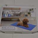 Zacro Dog Cooling Mat 39"x 28" - Self Cooling Pad for Dogs Cats, 3 Hour Gel Cooling Dog Bed Mats for Crate, Home, Travel, Large