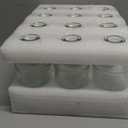 Glass Bud Vases in Bulk,Small Glass Vases for Flowers as Wedding Centerpieces for Tables,Clear Flower Vases Suitble for Wedding Decorations,Home Decor (Clear, 12 pcs)