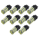 3157 LED Car Bulb Super Bright 12V 3056 3156 3156A 3057 4057 3157 4157 T25 LED Car Bulbs for Brake Lights, Backup Reverse Lights,Pack of 10pcs White