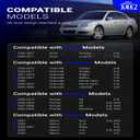 109110 High Performance Low Resistance Spark Plug Wire New for Buick Lucerne Chevy Impala Malibu Monte Carlo Pontiac G6 Saturn Aura Relay Replace# 9746SS 19297033, Set of 6