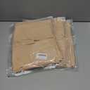 3 x Buauty Plus Size Fleece Lined Tights Womens- Winter Warm Fake Translucent Thermal Pantyhose,Thick Leggings under Dresses (Large-X-Large, Nude)