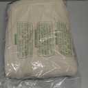 ZeeMart Linen Checked Table Cloth, Farmhouse Style Plaid Embroidered Neutral Tablecloth, Water Resistant Rectangle Table Cloth, Beige 60x84 Inches