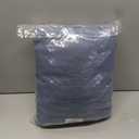 NICETOWN Blackout Living Room Curtains 102 inches Long, Grommet Thermal Window Treatments Room Divider Curtains Sound Reducing for Bedroom, W66 x L102, Stone Blue, 2 Panels