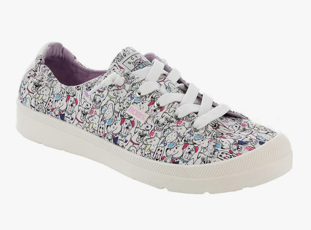 Skechers Women's Bobs Beyond-Doodle Fest Sneaker 6.5