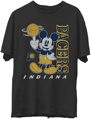 Junk Food Clothing Indiana Pacers and Mickey Tee, M Junk Food Clothing Indiana Pacers and Mickey Tee, M