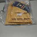 Riveira White Bamboo Wood Cutting Board  Versatile And Durable: Set Of 4 Pcs Rectangular Wooden Cutting Board  Natural Wooden Cutting Boards For Kitchen  Complete White Bamboo Wooden Chopping Board