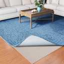 Jorvila Non-Slip Rug Pad Gripper 8x10 Feet, Anti Skid Mat for Under Area Rugs, Keeps Rugs in Position and Safe, Thick Cushioned Carpet Pad for Hardwood Floors Protection