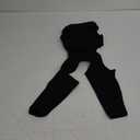 ROZKITCH Dog Pants to Prevent Licking for Rear Right Left Leg, Adjustable Pet Prevent Licking Wound Elbow Protector, Dog Cone Collar Alternative for Sprain ACL CCL Arthritis Joint Care Black M (M(Back Length:14.5"Leg Length:8.2"))