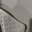 Bathtub Mat Non Slip with Suction Cups - 100% Rubber Bathroom Mat Textured for Bath Tub Shower Safety - Soft on Touch - BPA/PVC Free - Pet Dog Bath Mat - Machine Washable - 16 × 28 Inch（Gray）