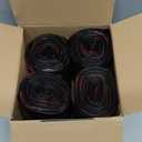Drawstring Trash Bags 280 Counts 4 Gallon Garbage Bags 15 Liters Plastic Trash Can Liners Waste Basket Bin Liners