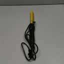 NICEMOVIC Ceramic Heating Hair Straightener Comb - Hot Pressing Brush for Natural Black Hair, Beard Wigs, and Curling (Gold)