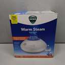 Vicks Warm Steam Vaporizer & Humidifier 1.5 Gallon Tank for Small and Medium Rooms, Night Light, Works with VapoPads and VapoSteam