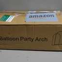 2 Pack Arch Backdrop Stand (7.2FT/6FT), Balloon Arch Stand, Metal Background Arch Stand, Backdrop Arch Frame, Wedding Arch for Backdrop