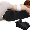Intimacy Pillow & Sweet Spot Pillow for Couples Ergonomic Memory Foam Cushion, Multi-Use Wedge Pillow for Daily Rest, Breathable Removable Cover, High-Density Foam, 260lbs, Ideal for Bedroom, Large