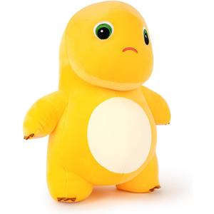 Nailong Dinosaur Stuffed Animal,9 Cute Yellow Dinosaur Plush Soft Dino Stuffed Animals Dino Plushie Toys for Boys Girls Kids Baby Toddlers Angry