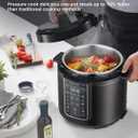 Midea 12-in-1 Electric Pressure Cooker, 6 Quarts, 12 Presets, Multi-Functional Programmable Slow Cooker, Rice Cooker, Steamer, Saut Pan, Yogurt Maker, and More, Stainless Steel