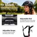 Bilaki Bike Helmet for Adults Women Men Youth Kids, Lightweight Mountain Road Bicycle Cycling Helmets with Adjustable Dial & Removable Visor, M: 54-58 cm / 21.3-22.8 inch