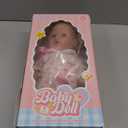 12" Girl Baby Doll Playset With Accessories And Clothes In Gift Box For Little Girls,12 Inch Small Realistic Baby Dolls Pacifier Bottle Pretend Baby Care Toy Set For Child Toddler 3+ Gift Collection