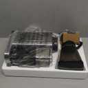 Conical Burr Coffee Grinder Electric, Espresso Coffee Bean Grinder for Home Use Adjustable 48 Grind Settings, 35s Precision Timer, Stainless Steel, Anti-Static for Pour Over/Drip/French Press (Upgraded Silver)