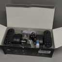 EZVALO Spotlights Indoor with Remote, 5500mAh Rechargeable Picture Lights, Wireless LED Uplighting with TimerDimmable, 3CCT, Mini Plant Spot Lights for Painting, Artwork (4Pack-Black)