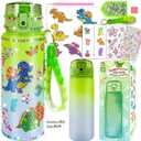 YOFUN Decorate Your Own Dinosaur Water Bottle for Boys,Dinosaur Arts and Crafts for Kids, Dinosaur Toys for Boys Birthday, Christmas, Ages 3-4-6-8 (Dinosaur Theme)