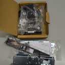 Summit Doorware Storefront Door Mortise Deadlatch Lock & Exit Paddle Handle Kit w/Mortise Cylinder & Keys in Duronotic Finish (Push to Right) - High Grade Adams Rite Style Lock - Maxium Security (1-1/8" Backset)