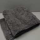 Muddy Mat® | Super Absorbent Door Mat Indoor, Microfiber Quick Dry Chenille Entryway Rug, Non-Slip Front Door Mat, Indoor Mats for Entryway, Machine Washable Pet Rug, Grey 60"x24"