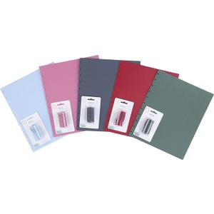 Talia Discbound Notebook - Cover and Disc Set (Arctic Ice, Canyon Clay, Green Olive, Charcoal, Chili Oil, Letter Set)