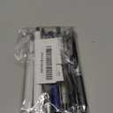 Japanese Gel Ink Pen Set of 7  Fine Point 0.350.7 mm Black Ink, Smooth and Neat Writing, Includes Test Writing Card  Made in Japan