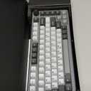 YUNZII B75 PRO Wireless Mechanical Keyboard,75% Layout with Knob,Hot Swap Gasket Structure,Creamy Pre-lubed Switches,RGB Backlit,Bluetooth/Type-C/2.4G for Win/Mac (Dark Grey, Milk Switch)