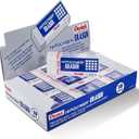 Pentel Hi-Polymer Erasers - Small White Block Erasers for Pencils - Pack of 18