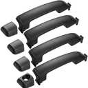 Lcyolada 2 Pcs Exterior Door Handles for 2007-2019 Toyota Tundra CrewMax Cab Pickup & 2008-2016 Toyota Sequoia SUV, Replaces 69210-0C030-C0, 69217-0C060-C0, 69217-0C050-C0