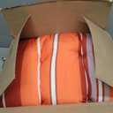 Dilunave 2 Pack Outdoor High Back Chair Cushions 46 x 22 Inch Patio Adirondack Chair Cushion Indoor Outdoor Furniture Patio Tufted Seat Accessories