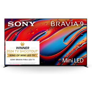 Sony 85 Inch Mini LED QLED 4K Ultra HD TV BRAVIA 9 Smart Google TV with Dolby Vision HDR and Exclusive Features for PlayStation 5 (K-85XR90)