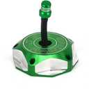 JFG RACING Billet Gas Fuel Tank Cap Cover for KX85 KX100 14-23/KX250 05-08 19-23/KLX110L 10-20/KX250F KX450F 06-18/KX450 19-23/KLX450R 08-15 18-19/KFX450R 08-23-Green