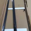 Pivot Shower Door,30-32" W x 72" H Frameless Shower Door, 1/4" (6 mm) in Thick Clear Tempered Glass, Matte Black Finish, Reversible Glass Shower Door