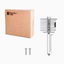 A1/A1 Mini 3D Printer Hotend Bambulab Original with 0.2mm Nozzle Stainless Steel for Bambu Lab A1 Series 3D Printer Accessories
