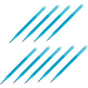 Pilot Gel Ink Refills for FriXion Erasable Gel Ink Pen, Fine Point 0.7mm, Light Blue Ink, Pack of 9