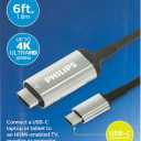 Philips Elite HDMI® to USB-C Video Adapter Cable, 6 ft