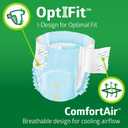 FitRight Extra+ Adult Diapers, Disposable Incontinence Briefs, Leak-Proof Diaper, Absorbent Briefs for Men and Women, Maximum Protection, Large, 44 56 in, 20 Briefs per Bag