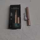 Multifunctional Double Head Heated Eyelash Curlers and Eyebrow Trimmer, 2 Temperature Modes Electric Eyelash Curler USB Rechargeable for Women