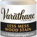 Varathane 368034 Less Mess Wood Stain and Applicator, 4 oz, Gray
